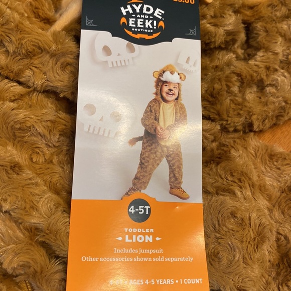 Toddler brown fuzzy bear hooded jumpsuit with front zipper access & plush head - Picture 3 of 11